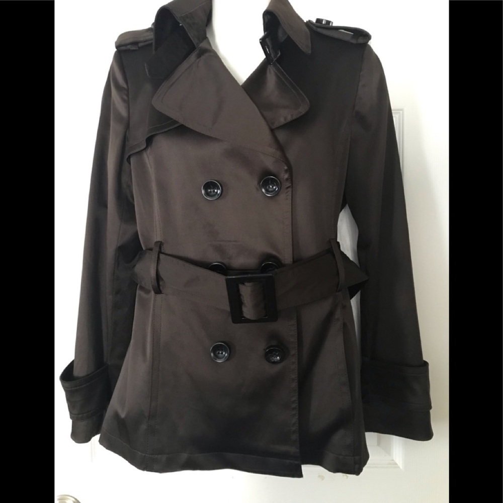 Zara trench coat size medium.  Brown.